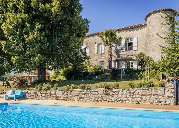Prázdninový dům Kasteelappartement Bellevue - Chateau Mondou Villeneuve-sur-Lot
